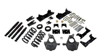 belltech lowering kit with nd2 shocks 99-00 silverado / sierra 1500 2wd 669nd - image