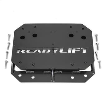 readylift spare tire relocation bracket (up to 37" tire) 2018-2021 jeep jl wrangler 67-6800 - image