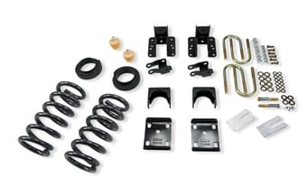 belltech lowering kit w/o shocks 04-06 silverado/sierra 1500 2wd (crew cab 4dr) & 2007 silverado/sierra 1500 2wd (crew cab 4dr) 673 - image
