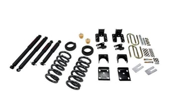 belltech lowering kit with nd2 shocks 04-06 silverado/sierra 1500 2wd (crew cab 4dr) & 2007 silverado/sierra 1500 2wd (crew cab 4dr) 673nd - image