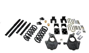 belltech lowering kit with nd2 shocks 04-06 silverado/sierra 1500 2wd (crew cab 4dr) & 2007 silverado/sierra 1500 2wd (crew cab 4dr) 674nd - image