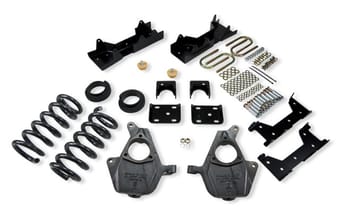 belltech lowering kit w/o shocks 04-06 silverado/sierra 1500 2wd (crew cab 4dr) & 2007 silverado/sierra 1500 2wd (crew cab 4dr) 675 - image