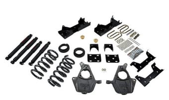 belltech lowering kit with nd2 shocks 04-06 silverado/sierra 1500 2wd (crew cab 4dr) & 2007 silverado/sierra 1500 2wd (crew cab 4dr) 675nd - image