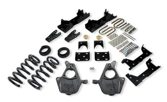 belltech lowering kit w/o shocks 04-06 silverado/sierra 1500 2wd (crew cab 4dr) & 2007 silverado/sierra 1500 2wd (crew cab 4dr) 676 - image