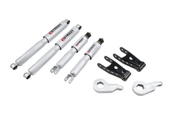 belltech lowering kit with sp shocks 03-07 chevrolet silverado ss (2wd/4wd) & 2001 gmc sierra c3 & sierra denali 677sp - image