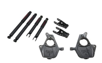 belltech lowering kit with nd2 shocks 99-06 silverado / sierra 1500 4wd (std / ext cab / short bed) / ss / c3 / denali 678nd - image