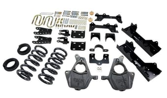 belltech lowering kit w/o shocks 99-00 silverado/sierra 1500 2wd (ext cab) 681 - image