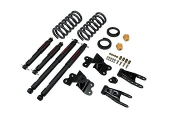 belltech lowering kit with nd2 shocks 88-98 chevrolet silverado/sierra c1500 (std cab) 686nd - image