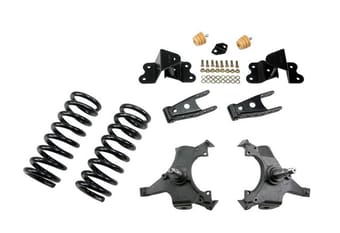 belltech lowering kit w/o shocks 92-98 chevrolet silverado/sierra c1500 (std cab) 687 - image