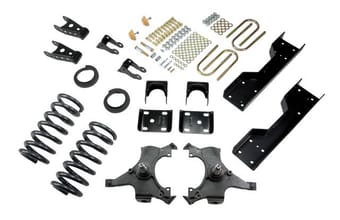 belltech lowering kit w/o shocks 92-98 chevrolet silverado/sierra c1500 (std cab) 689 - image