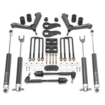 readylift 3.5'' sst lift kit front w/2'' rear w/fabricated control arms and falcon1.1 monotube shocks- gm silverado/sierra2500hd 2020-2022 69-30350 - image