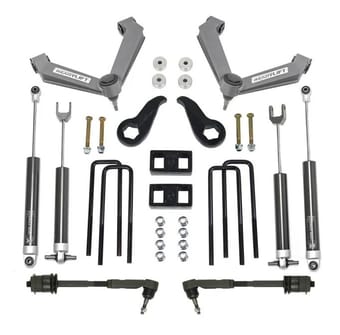 readylift 3.5"f / 2"r sst lift kit - gm silverado/sierra 2500hd w/falcon 1.1 monotube shocks & ucas 2011-2019 69-35140 - image