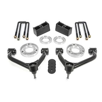 readylift 2'' front 1'' rear sst lift kit 2019-2021 chevrolet silverado 1500 trail boss 4wd/ gmc sierra 1500 at4 4wd 69-3920 - image