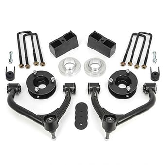 readylift 4'' front 3'' rear sst lift kit 2019-2021 chevrolet/gmc 1500 4wd 69-3940 - image