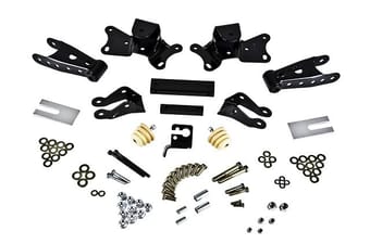 belltech shackle and hanger kit 97-00 c-2500/3500 4inch dually 6907 - image