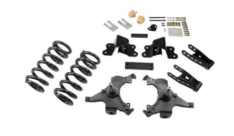 belltech lowering kit w/o shocks 88-98 chevrolet silverado/sierra c1500 (ext cab) 692 - image