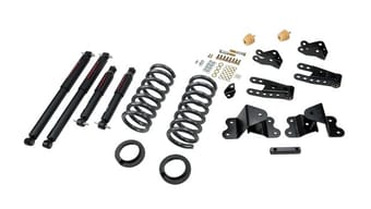 belltech lowering kit with nd2 shocks 90-94 chevrolet silverado/sierra c1500 (454 ss only) & 88-98 chevrolet silverado/sierra c2500 (all ext 8 lug) 698nd - image