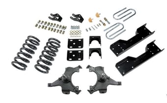 belltech lowering kit w/o shocks 90-94 chevrolet silverado/sierra c1500 (454 ss only) & 88-98 chevrolet silverado/sierra c2500 (all ext 8 lug) 701 - image