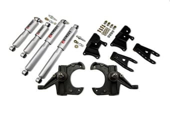 belltech lowering kit with sp shocks 73-87 silverado c10 / sierra c15 704sp - image