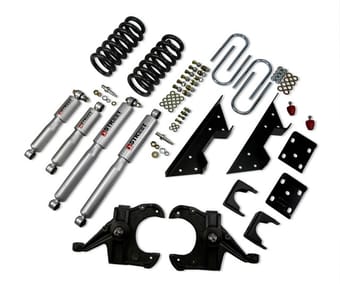 belltech lowering kit with sp shocks 73-87 silverado c10 / sierra c15 705sp - image