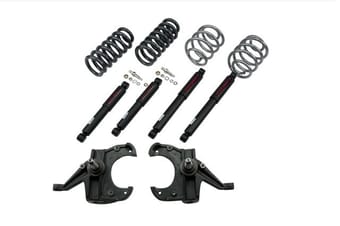 belltech lowering kit with nd2 shocks 71-72 c10 silverado / c15 sierra 709nd - image