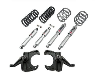 belltech lowering kit with sp shocks 71-72 c10 silverado / c15 sierra 709sp - image