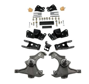 belltech lowering kit w/o shocks 97-00 c2500 / c3500 2wd & dually 716 - image
