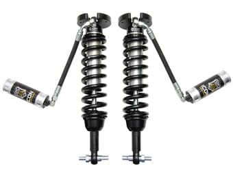 icon 19-23 gm 1500, 0-3.5" lift, front, 2.5 vs ext travel rr/cdcv coilover kit 71656c - image