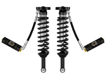 icon 2023-2024 gmc canyon/chevrolet colorado trail boss & zr2, 2.5 series coilover kit, remote reservoir w/ cdcv 71670c - image