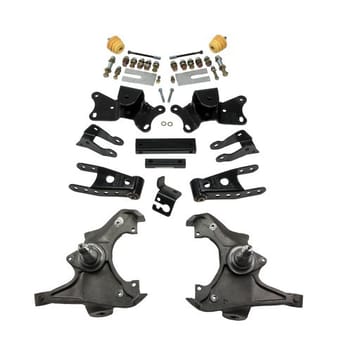 belltech lowering kit w/o shocks 97-00 c2500 ext/crew cab single rear wheel 8-lug only & 97-00 c3500 std/ext cab & dually 719 - image