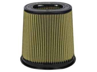 afe momentum intake rep air filter w/pg7 media-3in f (dual) x (8.25x6.25)in b x (7.25x5)in t x 9in h 72-91115 - image