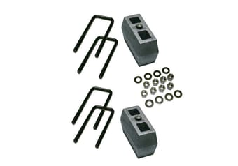 superlift 89-96 toyota pickup 4wd short bed standard cab 4in block kit w/ 3.312in wide u-bolts 7249 - image