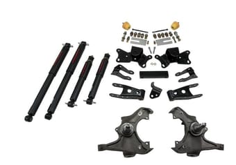 belltech lowering kit with nd2 shocks 1988 c3500 crew cab dually 726nd - image