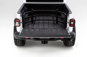amp research 2020-2022 jeep gladiator bedxtender hd sport - black 74833-01a - image