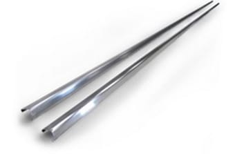 amp research 2011-2017 diesel powerstep - silver 75150-01a - image