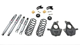 belltech lowering kit with sp shocks 00-06 tahoe / yukon / suburban / yukon xl / avalanche / escalade / denali (2wd/4wd) 759sp - image