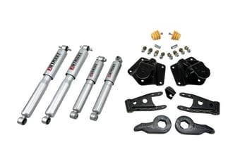 belltech lowering kit with sp shocks 95-99 gm tahoe, yukon, escalade & denali - 4wd / 4 door 763sp - image