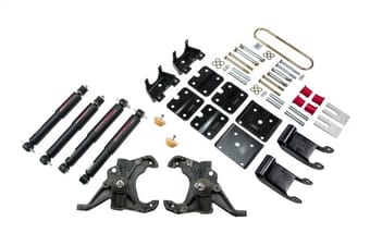 belltech lowering kit with nd2 shocks 95-02 gm astro/safari (2wd) 768nd - image