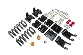 belltech lowering kit w/o shocks 85-95 chevrolet astro/safari (2wd, with factory composite leaf) 772 - image