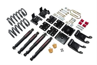 belltech lowering kit with nd2 shocks 85-95 chevrolet astro/safari (2wd) 772nd - image