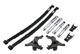belltech lowering kit with sp shocks 92-99 c1500 suburban 2wd 782sp - image