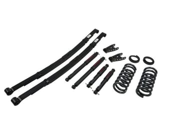 belltech lowering kit with nd2 shocks 92-99 c1500 suburban 2wd 783nd - image