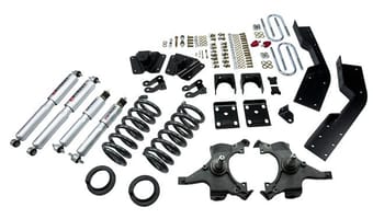 belltech lowering kit with sp shocks 95-99 c1500 suburban (2wd) 784sp - image
