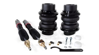air lift performance 08-14 mercedes c-class sedan / estate rear air suspension lowering kit 78677 - image