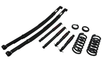 belltech lowering kit with nd2 shocks 92-98 c2500 suburban 2wd (6 lug only) 788nd - image