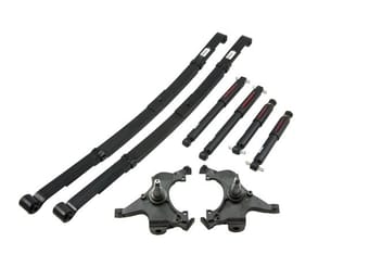 belltech lowering kit with nd2 shocks 92-98 c2500 suburban 2wd (6 lug only) 798nd - image
