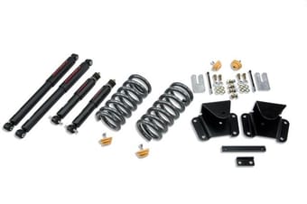 belltech lowering kit with nd2 shocks 97-04 dodge dakota r/t 2wd 803nd - image