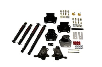 belltech lowering kit with nd2 shocks 91-96 dodge dakota std cab 2wd 804nd - image