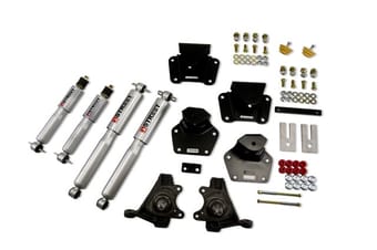 belltech lowering kit with sp shocks 91-96 dodge dakota std cab 2wd 804sp - image