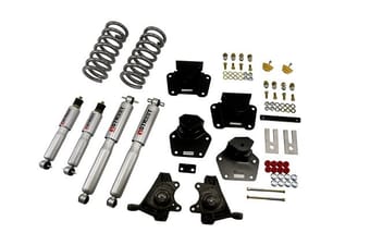 belltech lowering kit with sp shocks 91-96 dodge dakota std cab 2wd (v8 only) 806sp - image